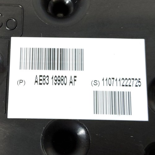 11-13 Ford Fiesta HVAC AC Heater Control Unit With Rear Defrost AE83-19980-AF - Picture 5 of 6