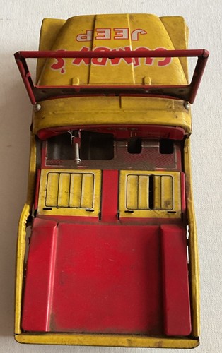 Gumby's Jeep 1966 Lakeside Toys Acciaio Made In Japan INCOMPLETO VEDI FOTO - Foto 4 di 5
