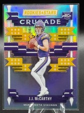 2024 Panini Rookies & Stars - Crusade J.J. McCarthy #C-JMY Silver (RC)