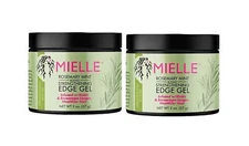 Mielle Rosemary Mint Strengthening Edge Gel Biotin- Hair Growth 2 oz (Set of 2)