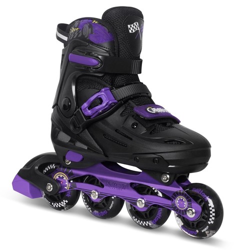 Kids Inline Skates Adjustable Light up Wheels for Boys Girls- Cool Racing Car - Picture 35 of 49