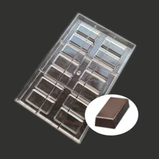 30g Dubai Chocolate Bar Mold Polycarbonate for Candy Bakery Baking Pastry Bakery