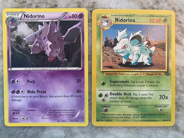 アメリカ購入品 Nidorina Nidorina (Reverse Holo) U 030/165 SV2a Pokémon Card 151