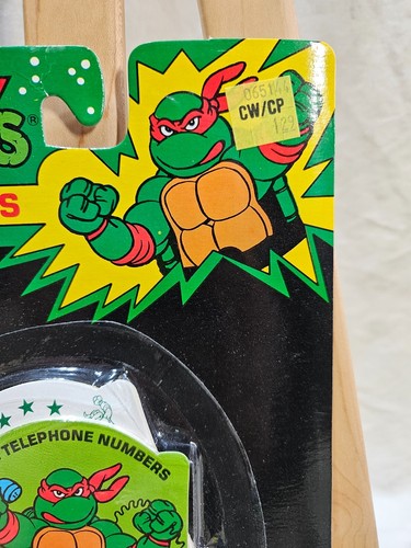 Mini libro de números de teléfono vintage Teenage Mutant Ninja Turtles TMNT miniaturas - Imagen 3 de 7