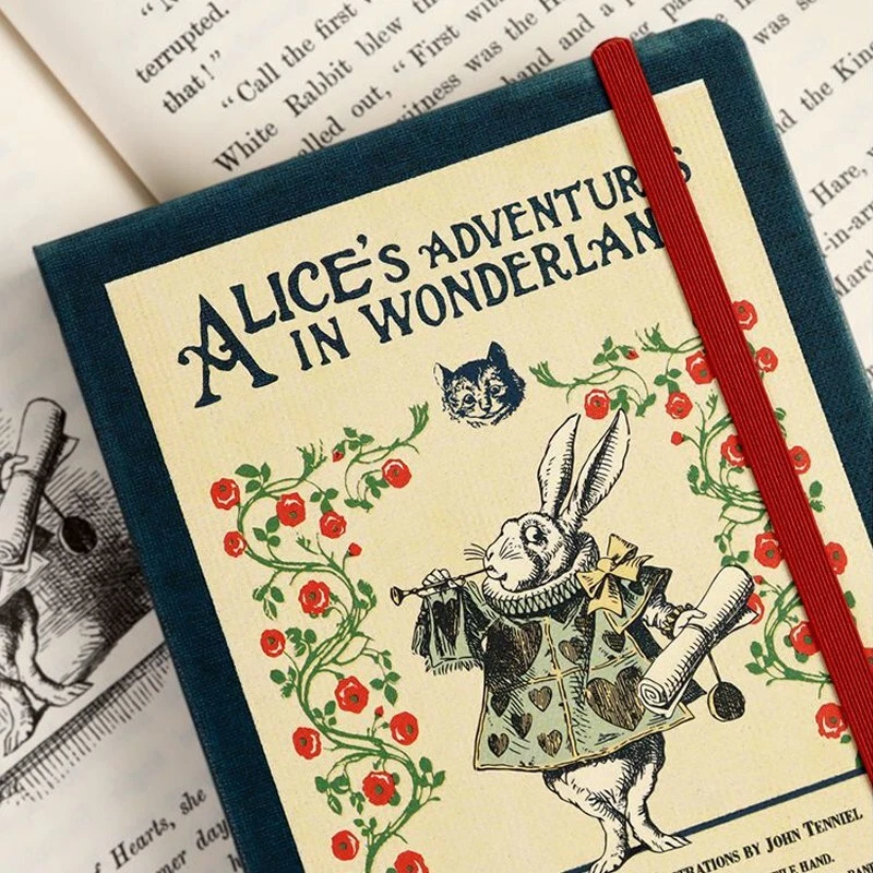 7321 Diseño Alicia Conejo Blanco Sin Fecha Planificador Programador Diario Coreano Foto 3 de 4