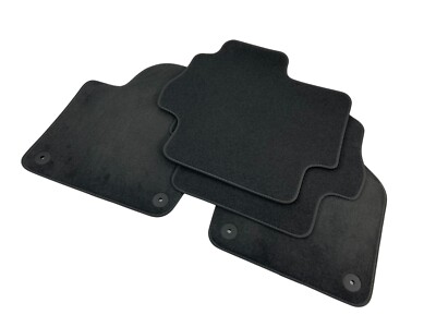 Original VW Fussmatten Sharan 7N Seat Alhambra Velours Teppich Palladium Grau 4x