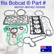 fits Bobcat Kubota Tier I V2203 Full Engine Gasket Kit 753 753G 753L 763 773 773