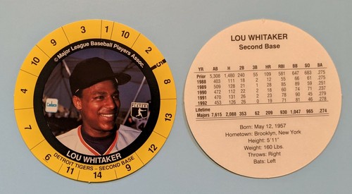 U Pick 1989 1991 1993 Cadaco AS Baseball Discs - Most players available - Picture 82 of 86