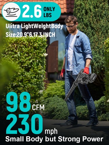 For Makita 18V LXT 2in1 Cordless Compact Battery Leaf Blower Vacuum Tool - Picture 6 of 17