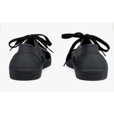 Melissa Women's X Vivienne Westwood Black Brighton Sneaker Size 6