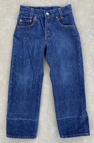 Vintage Levi’s 302 0117 Kids Size 4 W 22 L 20 measure smaller See Pics - Picture 3 of 24