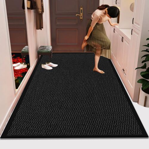 Heavy Duty Rubber Barrier Mat Non Slip Door Mats Hallway Runner Rug Kitchen Rugs - Picture 29 of 31