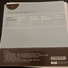 Creative Memories PicFolio "Winter Wonderland" Quick Kit 8 x 8