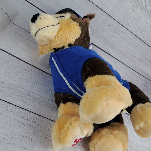 Build A Bear Chase Paw Patrol Plush Stuffed Animal Dog Nickelodeon BAB - Picture 15 of 21