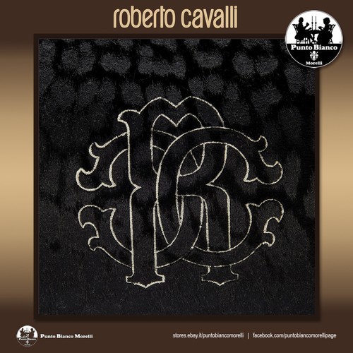 ROBERTO CAVALLI HOME | Monogram | Cuscino nero - Imagen 8 de 13