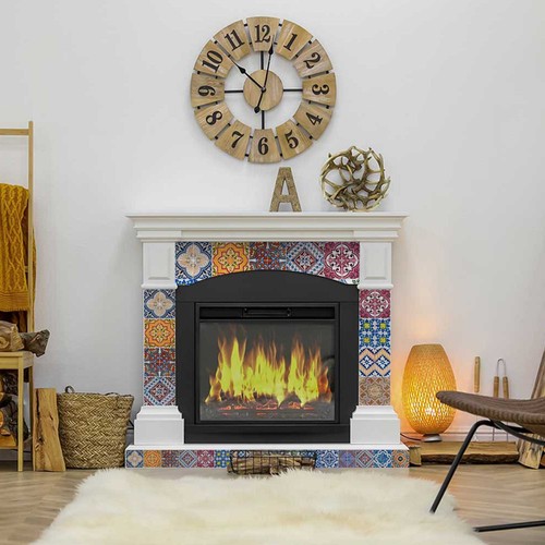 6" x 6" Linna Mutli Mosaik abziehen und kleben Fliesen - Bild 4 von 8