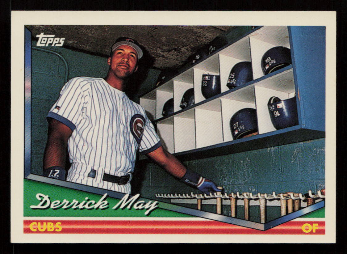 1994 Topps Derrick May #6 Chicago Cubs Baseball Card | eBay