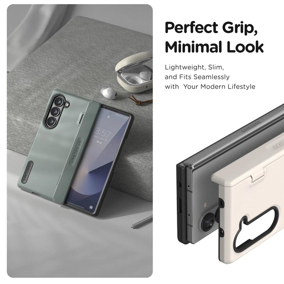 For Galaxy Z Fold 6 Case VRS[Terra Guard Modern 360]Full 360 Protection Hinge - Image 4 of 4