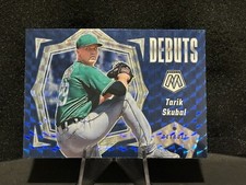 2021 Panini Mosaic Debuts Tarik Skubal Detroit Tigers RC Prizm SP Parallel #PD12