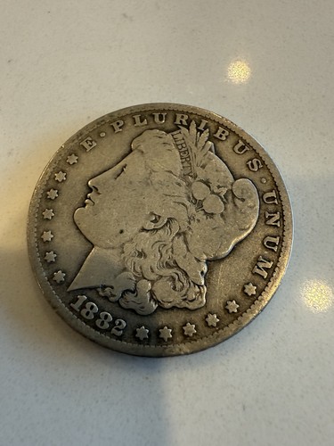 1882-CC Morgan Silver Dollar Carson City Mint $1 - Picture 2 of 4