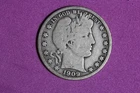 Estate Find 1909 Barber Half Dollar #K62218