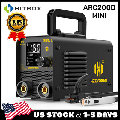 120A Portable mini Stick Welder 2-IN-1 Lift TIG Stick Welder 110V New Household