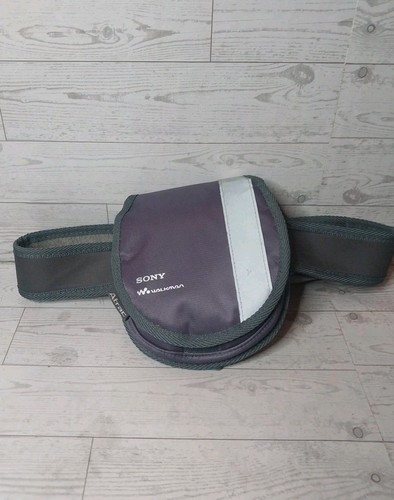Vintage Sony Walkman Discman Atrac CD Player Bauchtasche Gürteltasche Gürtel