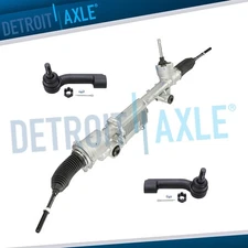 Electric Steering Rack and Pinion + Outer Tie Rods for 2011 2012-2014 Ford F-150