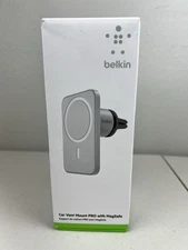 Belkin MagSafe Vent Mount Pro MagSafe iPhone Mount For Car - Silver