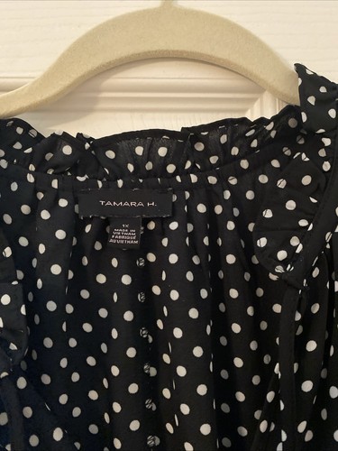 Tamara H Damen Bluse 1X Übergröße - Bild 2 von 3
