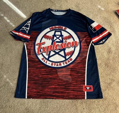 Humble Explosion All star team x Texas Best Smith #11 blue red jersey  men s M 