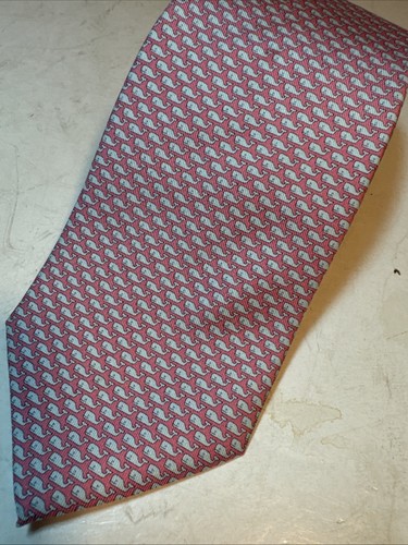 WALE Vineyard Vines PINKE Krawatte Made in USA 59” lang 3 3/4” breit 100 % Seide