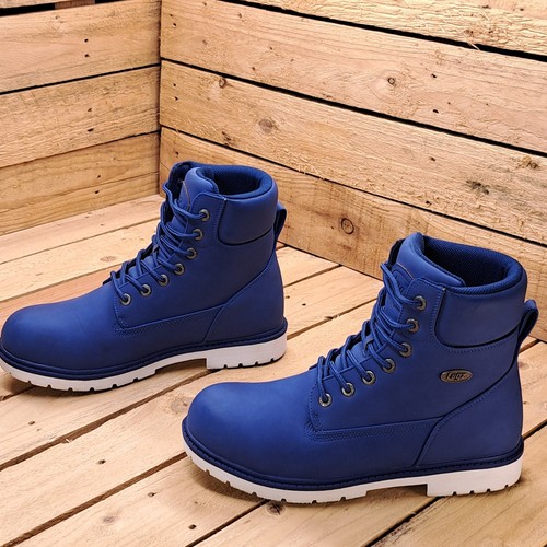 Lugz Convoy Herren Stiefel Hoch Blau und Weiß Herren Größe 10,5 - Bild 3 von 14