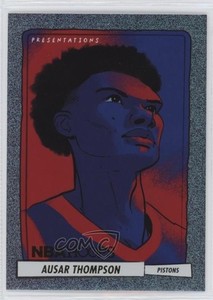 2023-24 Panini NBA Hoops Presentations Ausar Thompson #17 Rookie RC