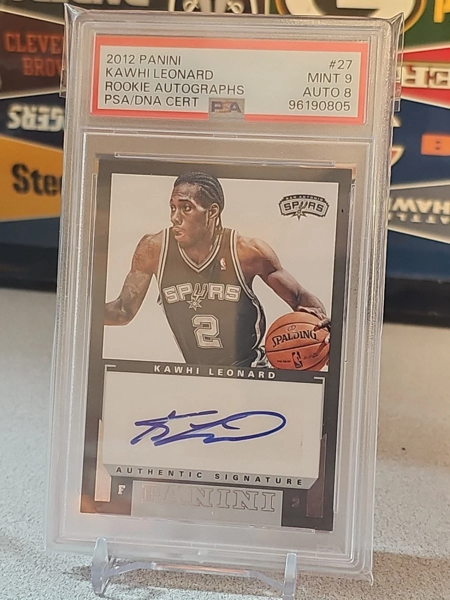 Kawhi Leonard Basketball Autographed Sports Trading Cards
