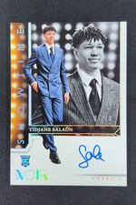 Tidjane Salaun 2024-25 Panini Noir Showtime Signatures Auto RC 04/99 #STS-TJS