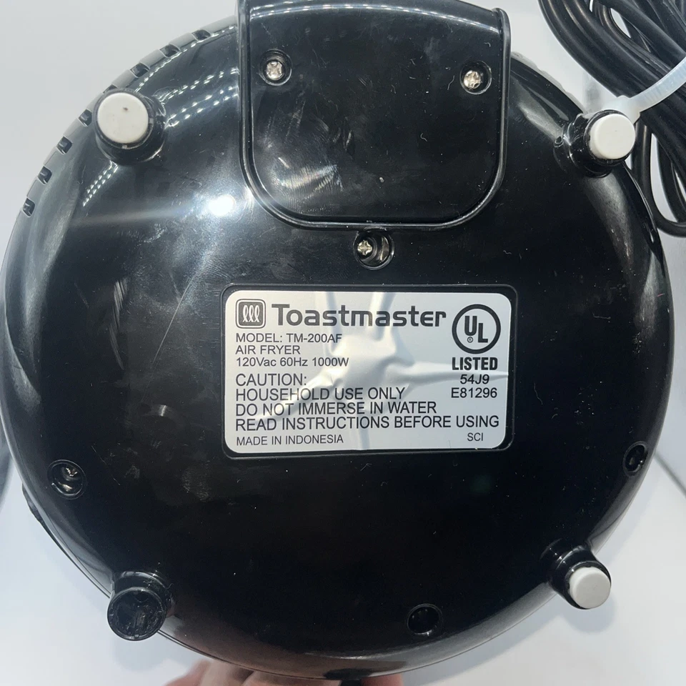 Toastmaster Air Fryer Model TM-200AF Used EUC - Image 4 of 4