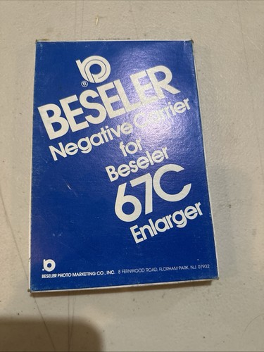 Beseler Negative Film Carrier Lot Of 5