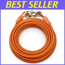 60FT Dog Tie-Out Cable - Strong & Durable