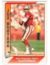 1991 Pacific Base Set #464 Joe Montana
