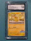 CGC 10 GEM MINT Pokemon 2025 Black Star Promo Pikachu 214