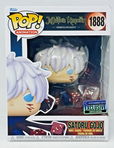 Funko Pop! Premium: Jujutsu Kaisen - Satoru Gojo #1888 (Trapped) EE Excl. - READ