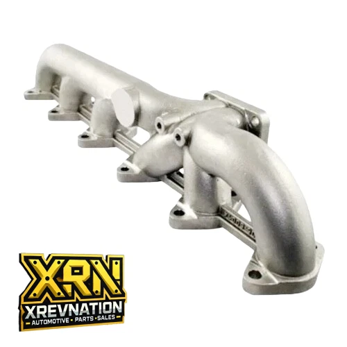 Colector de escape de alto flujo de acero inoxidable para Dodge Ram Cummins 2003-2007 5,9 L Foto 2 de 3