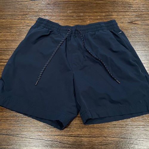 J.Crew Factory Herren Gr. S dunkelblau 5,5" Tech Dock Short leicht BF769