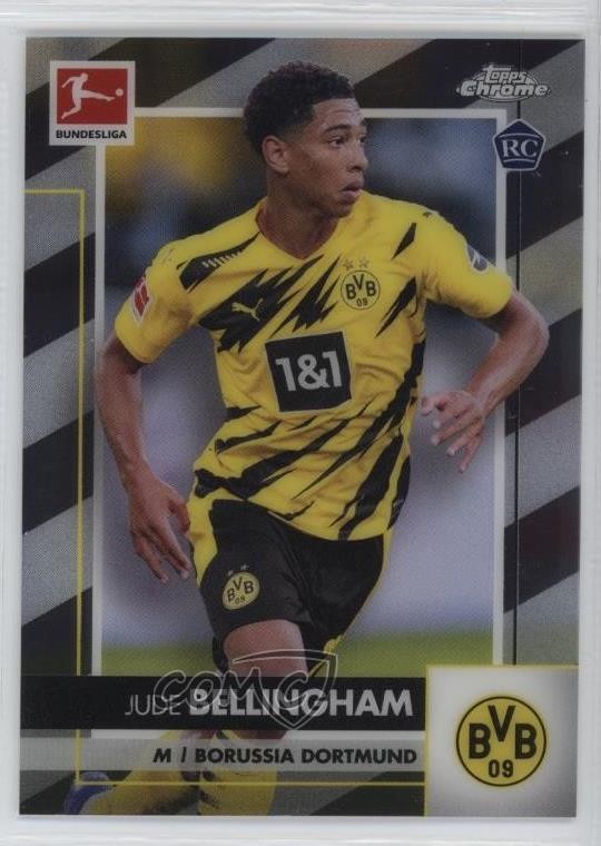 2020-21 Topps Chrome Bundesliga Jude Bellingham #31 Rookie RC