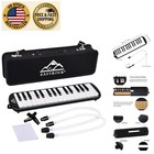 High-Quality Melodica Instrument with Carry Bag & Comfort Strap - Black Edition