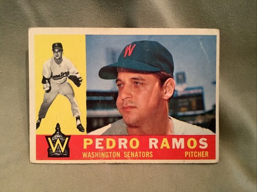 1960 Topps #175 Pedro Ramos VGEX
