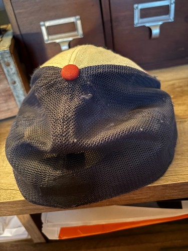 Vintage Harley Davidson Motorcycles NEW ERA Mesh Back Trucker Hat Cap Small-Med - Picture 2 of 6