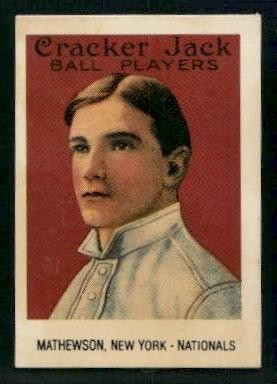 Cracker Jack 1993 1915 réplicas #88 Christy Mathewson - Imagen 1 de 2