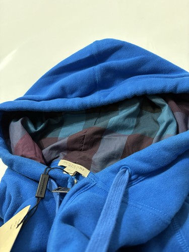 Sudadera con Capucha BURBERRY XXL Ópalo Brillante Nueva Con Etiquetas - Imagen 11 de 14